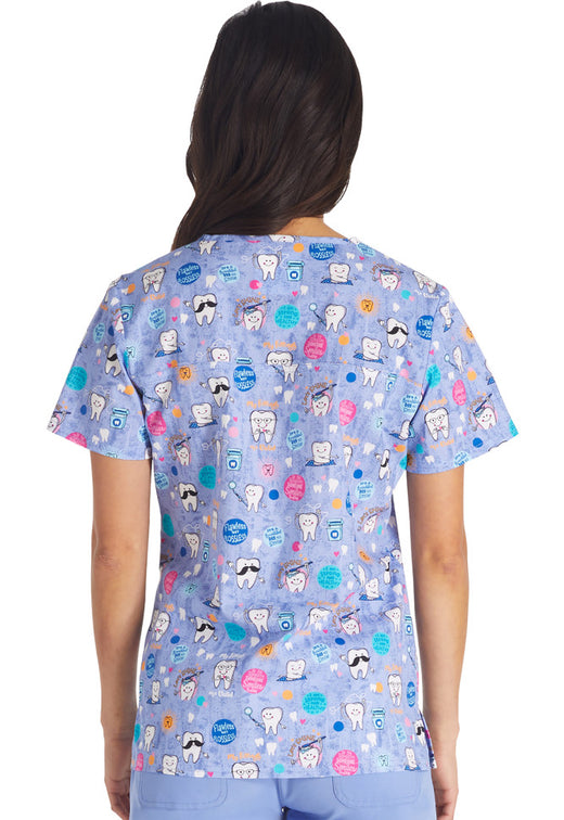Cherokee Printed Blouse CK651