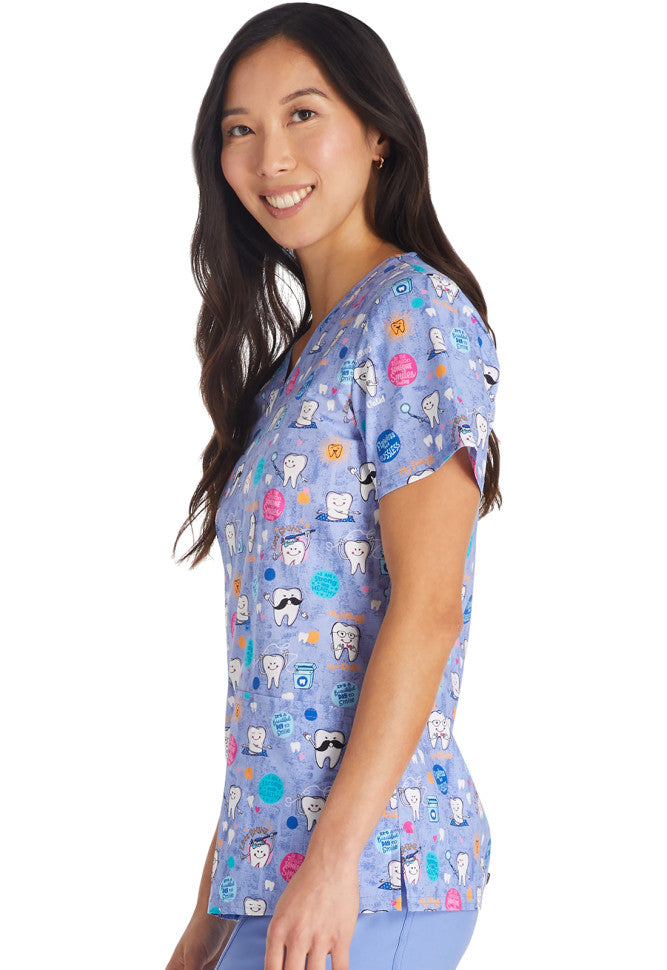 Cherokee Printed Blouse CK651