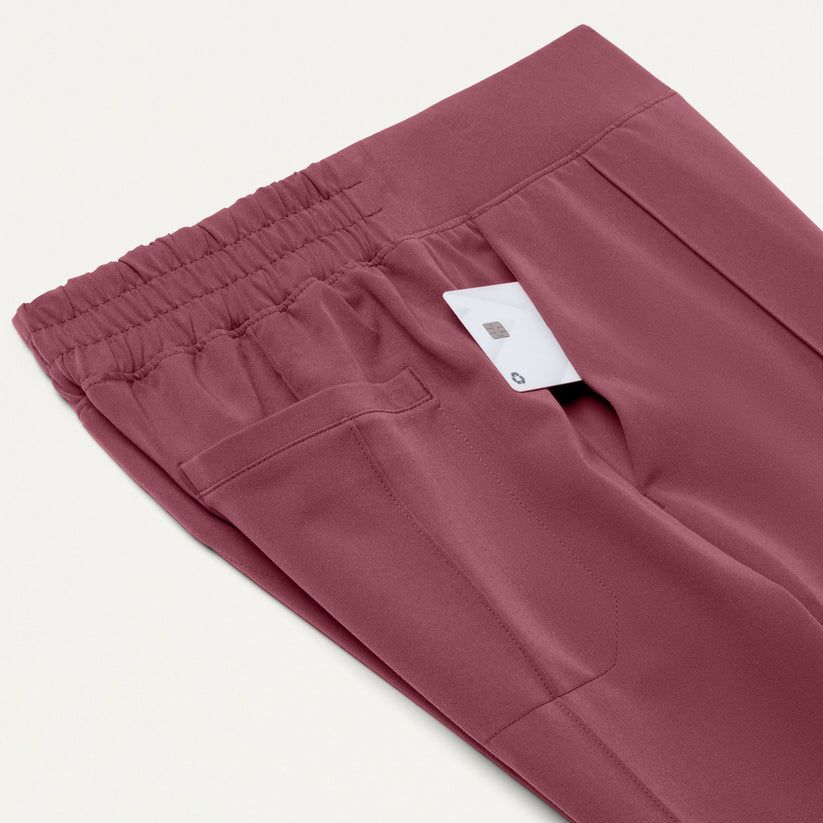 JAANUU Cropped Medical Pants Kori Slim with High Waist