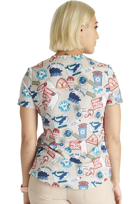 Cherokee Blouse with Print CK664
