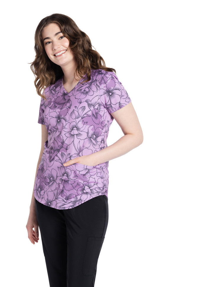 Cherokee Printed Blouse CK637