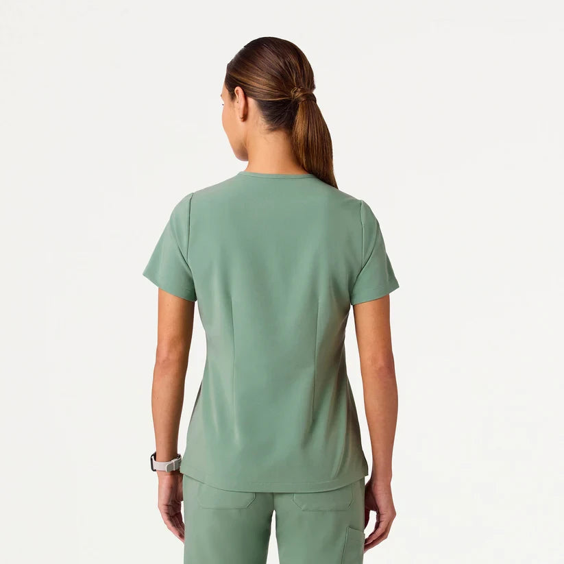 JAANUU Rhena Slim Essential Medical Shirt with Pocket