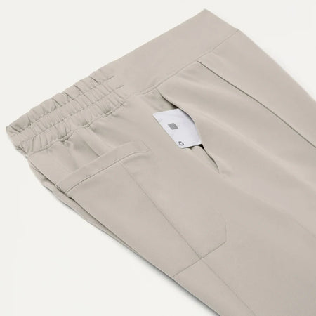 JAANUU Cropped Medical Pants Kori Slim with High Waist