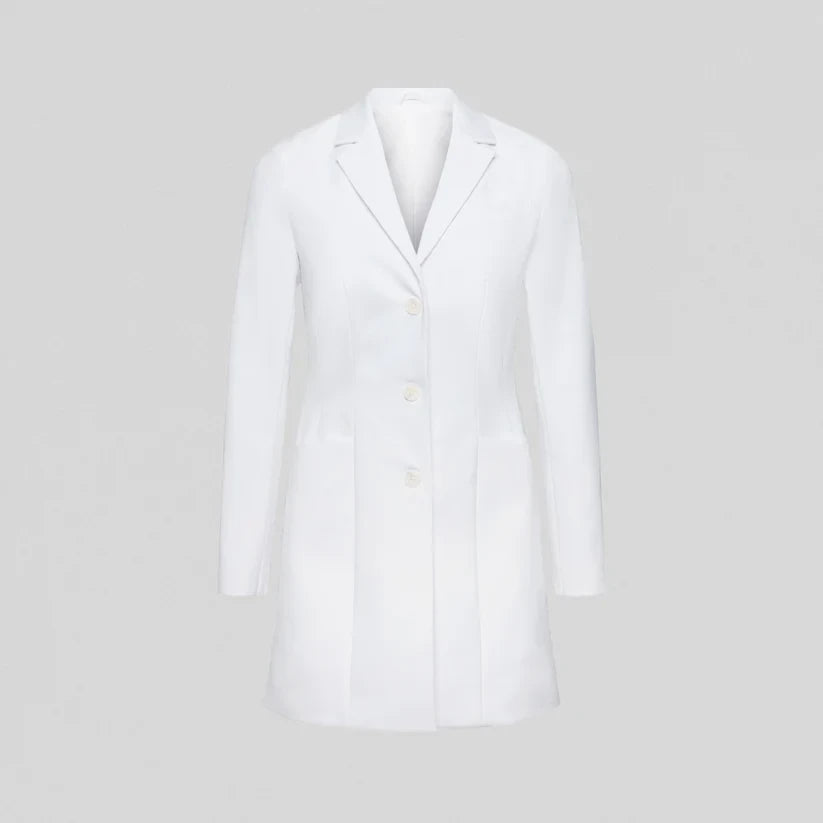 JAANUU Lab Coat Linea 34" White