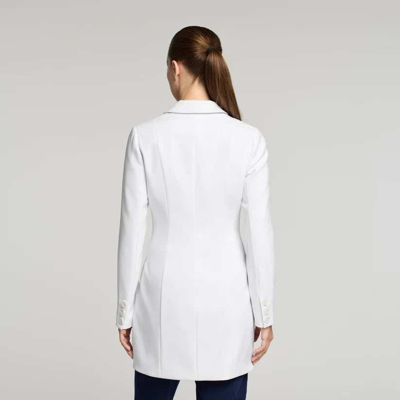 JAANUU Lab Coat Linea 34" White