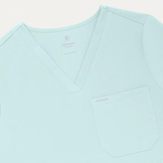 JAANUU Rhena Slim Essential Medical Shirt with Pocket