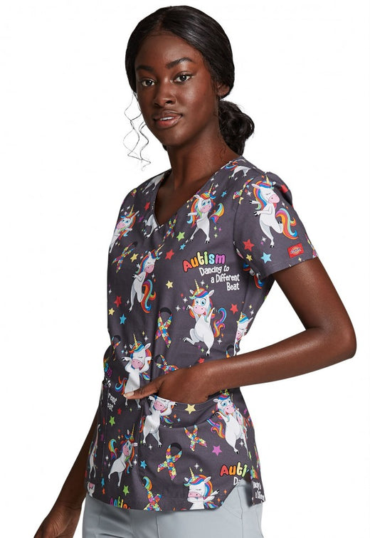 Dickies Printed Blouse DK700 ABET
