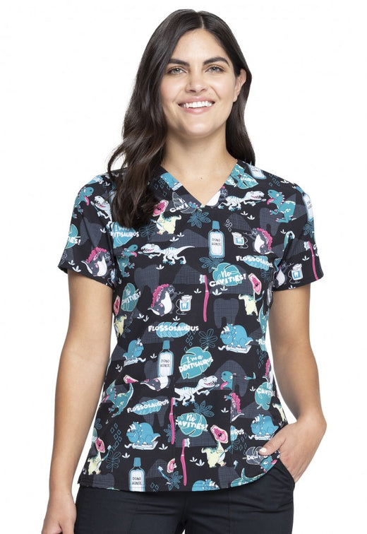 Cherokee Printed Blouse CK671 IDTS